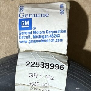 GM 22538996 Hose, Crankcase Vent 1989-1995 GM