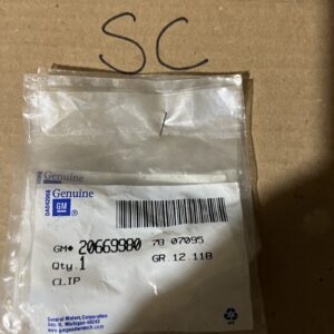 GM Body Clip - 20454881 (NOS)