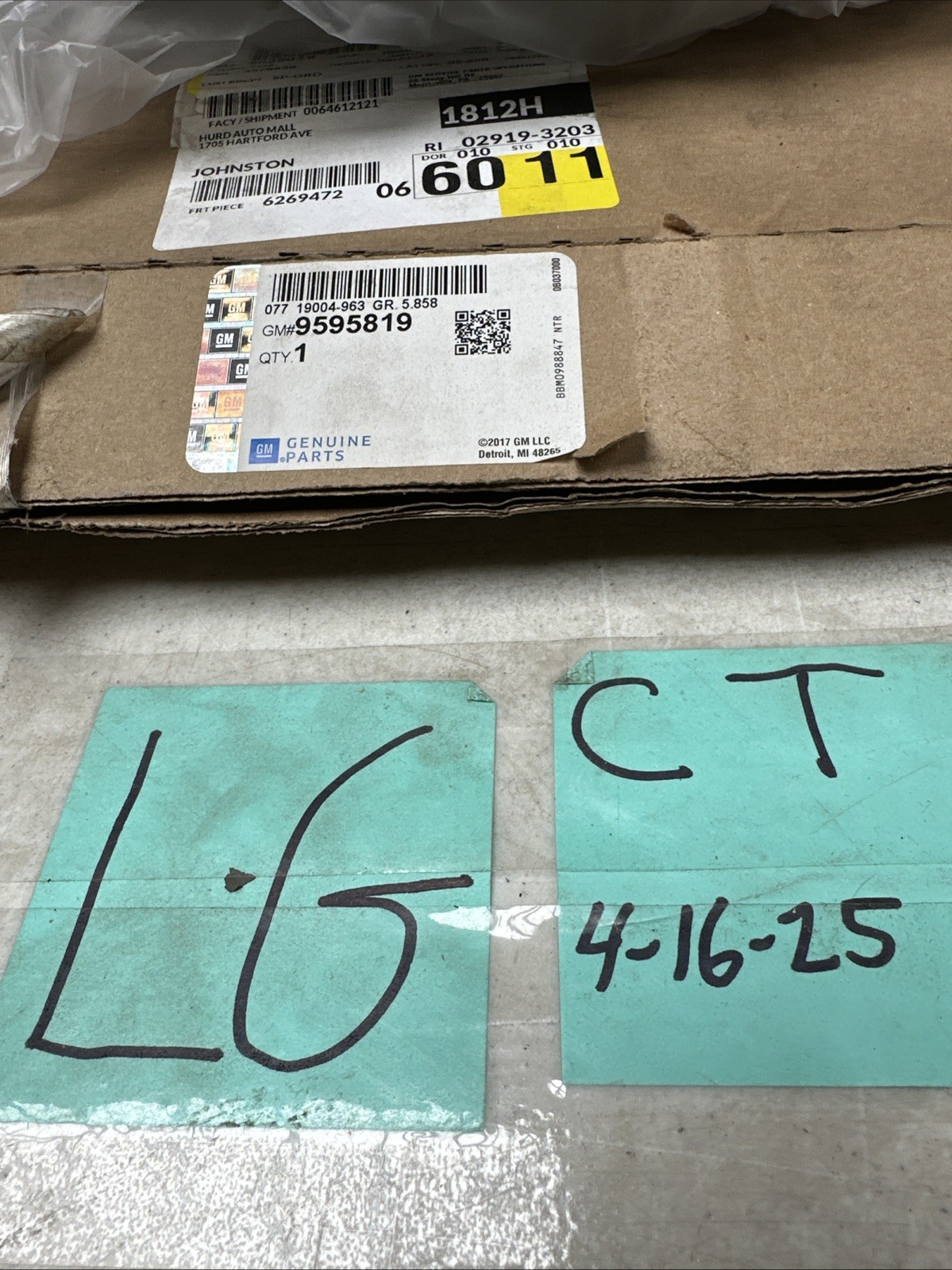 GM Chevrolet Malibu Hub Cap 9595819