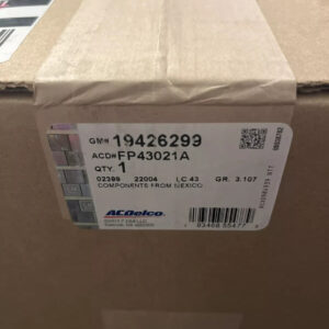 GM Fuel Tank Fuel Pump Module Kit with Seal AC Delco/GM #19426299 (NIB)