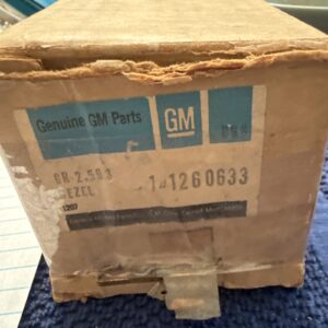 GM NOS 1979 Buick Electra Front Left Corner Light Lamp Chrome Bezel 1260633