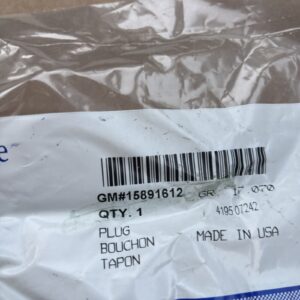 GM OEM 14-24 Canyon Pick Up Box Pick Up Box-Box Assy Hole Plug 15891612