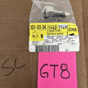 GM OEM Front Door Entry-Key Blank 16627169 Sold Individually