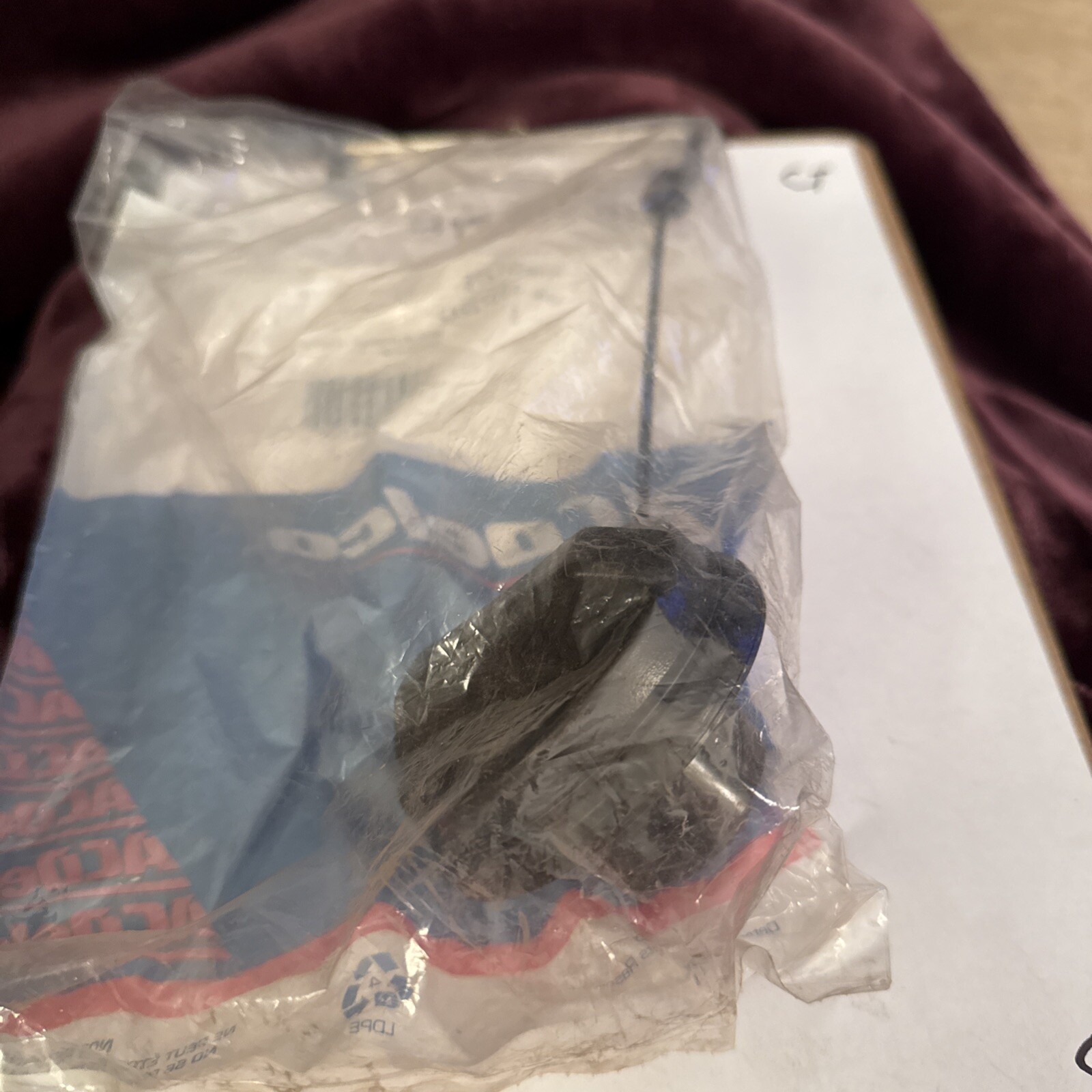 GMC CHEVY BUICK CADILLAC 19432733 FUEL GAS TANK FILLER CAP WITH TETHER OEM NEW - Image 4