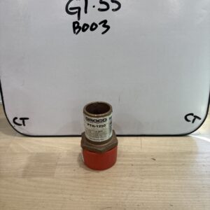 GROCO PTH-1250 1-1/4" NPT x 1-1/4" ID Bronze Pipe to Hose Straight Fitting