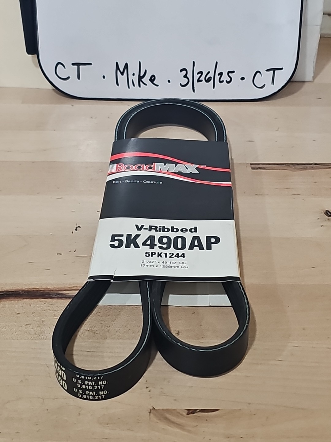 Gates 5K490AP Serpentine Belt