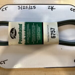 Gates 6757 Lawn & Garden Power Equipment Accessory Drive Belt - 3/8" X 57"