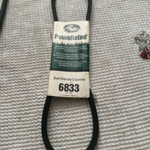 Gates 6833 (4L330K) Power Equipment Accessory Drive Belt - 1/2" X 33"
