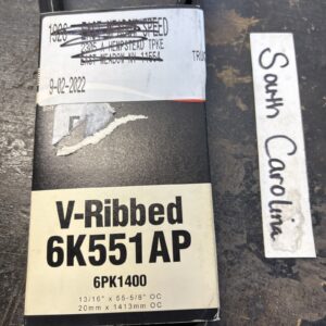 Gates 6K551AP V-Ribbed Serpentine Belt