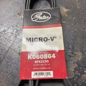 Gates K060864 Serpentine Belt Micro V Serpentine Drive Belt
