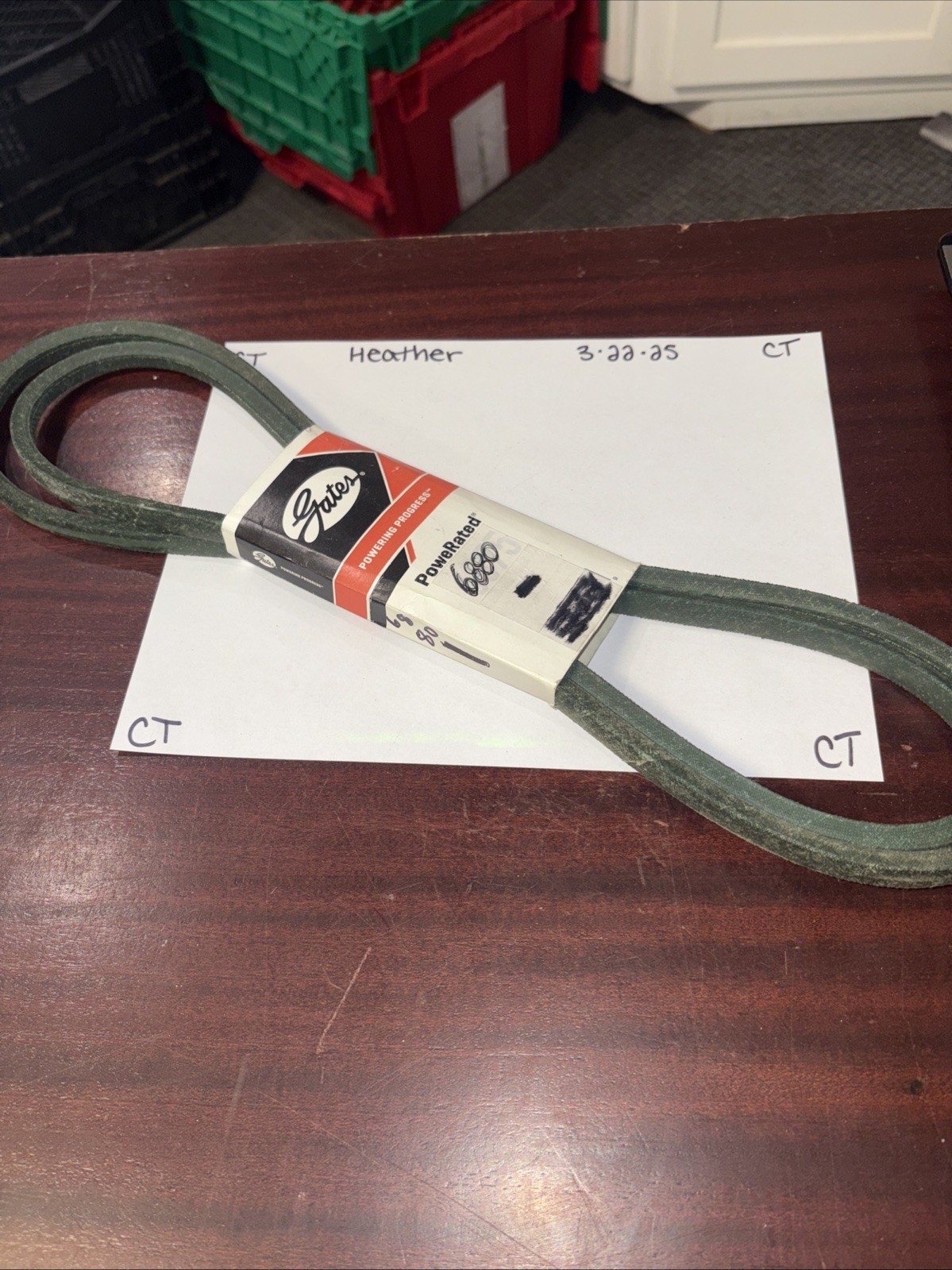 Gates Powerated 6880 V-Belt