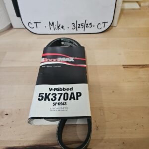 Gates RoadMax 5K370AP Serpentine Belt