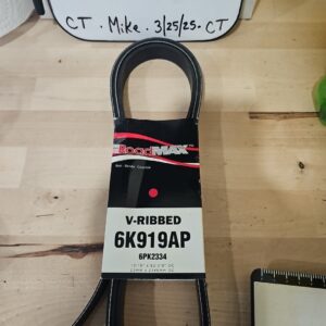 Gates RoadMax 6K919AP Serpentine Belt