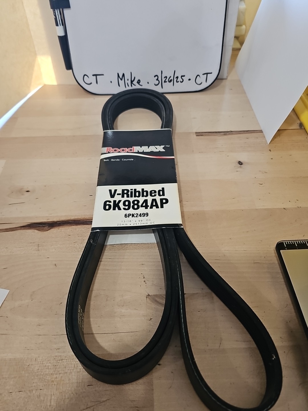 Gates RoadMax 6K984AP Micro V Belts