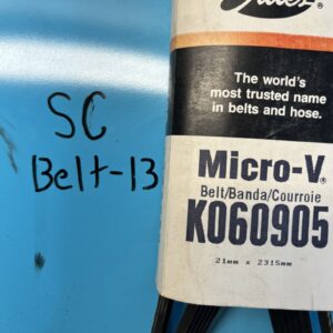 Gates Standard Micro-V Serpentine Belt No. K060905 13/16" X 91.14"