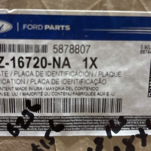 Genuine Ford 2021-2023 F-150 "Lariat" Driver's Left Fender Emblem ML3Z-16720-NA