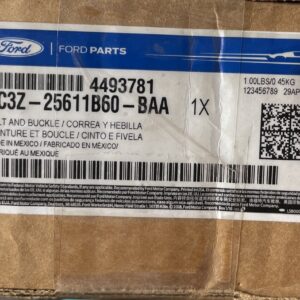 Genuine Ford 2C3Z-25611B60-BAA Seat Belt2002-2007 Ford 2C3Z25611B60BAA