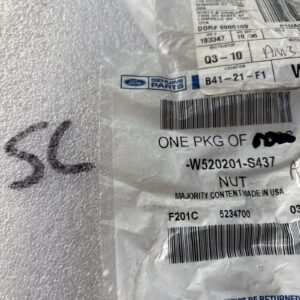Genuine Ford Body A-Pillar Trim Panel Nut -W520201-S437