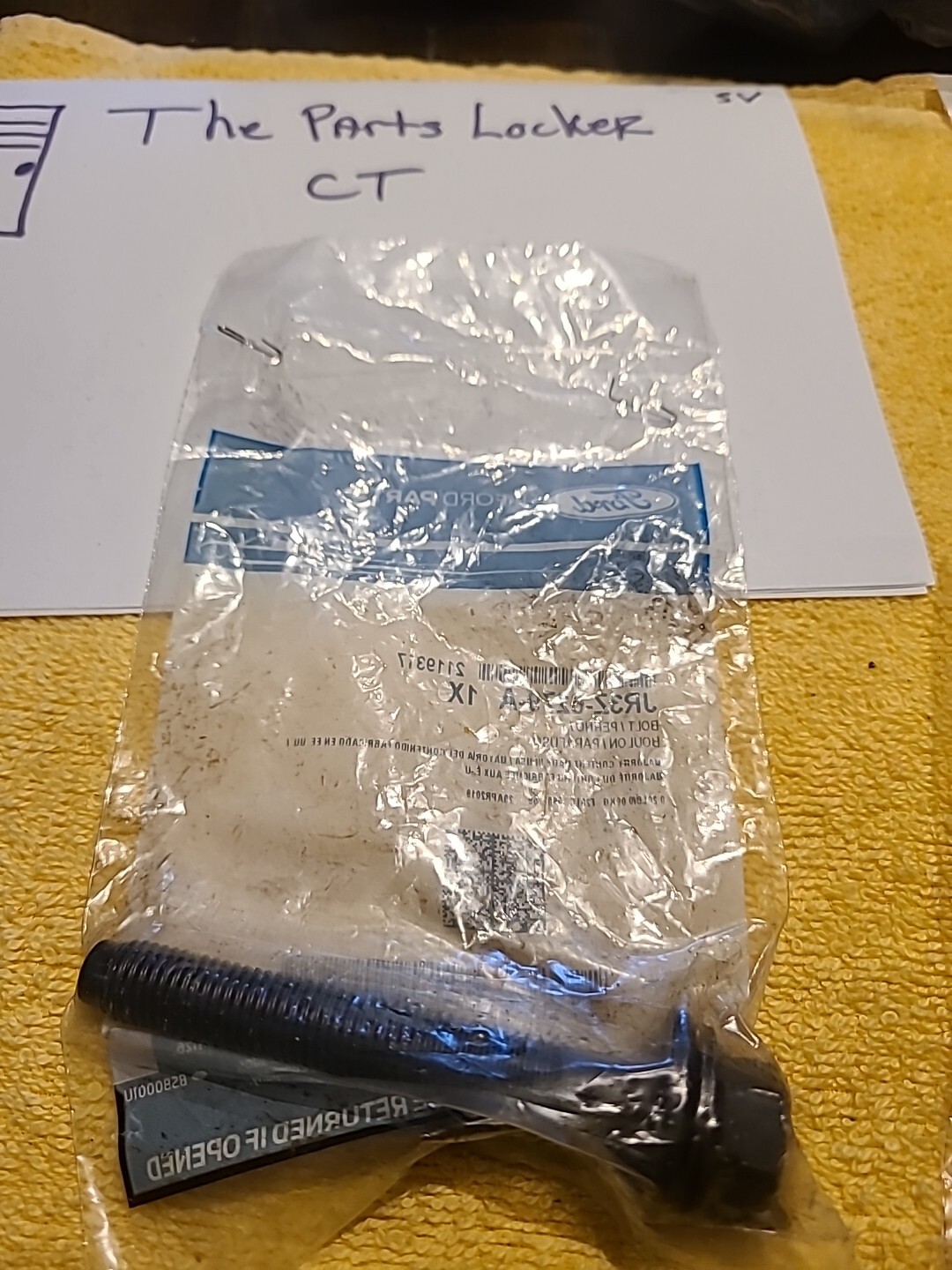 Genuine Ford Bolt JR3Z-6279-A - Image 3