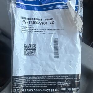 Genuine Ford Bolt W712806-S900