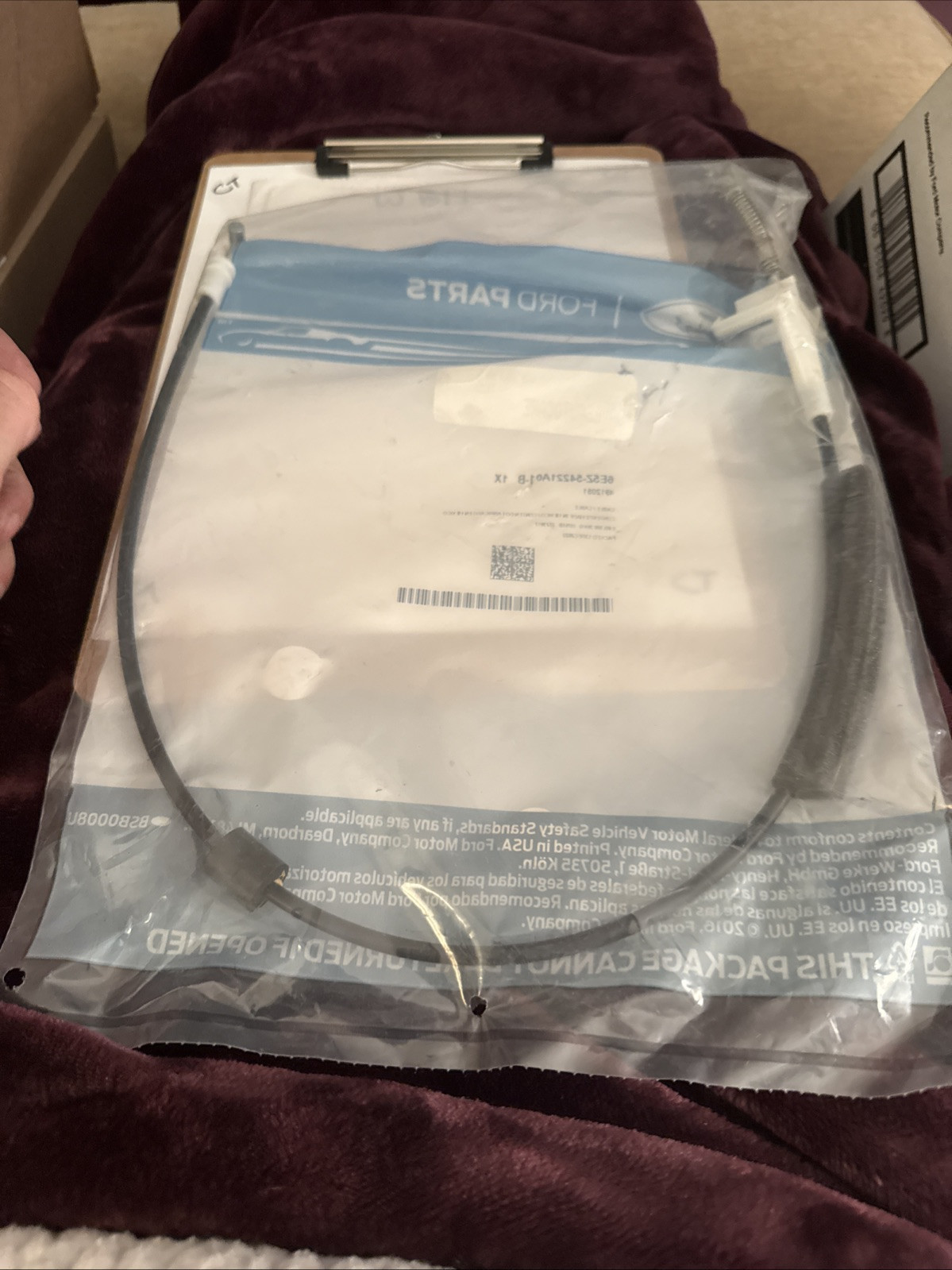 Genuine Ford Cable 6E5Z-54221A01-B - Image 3