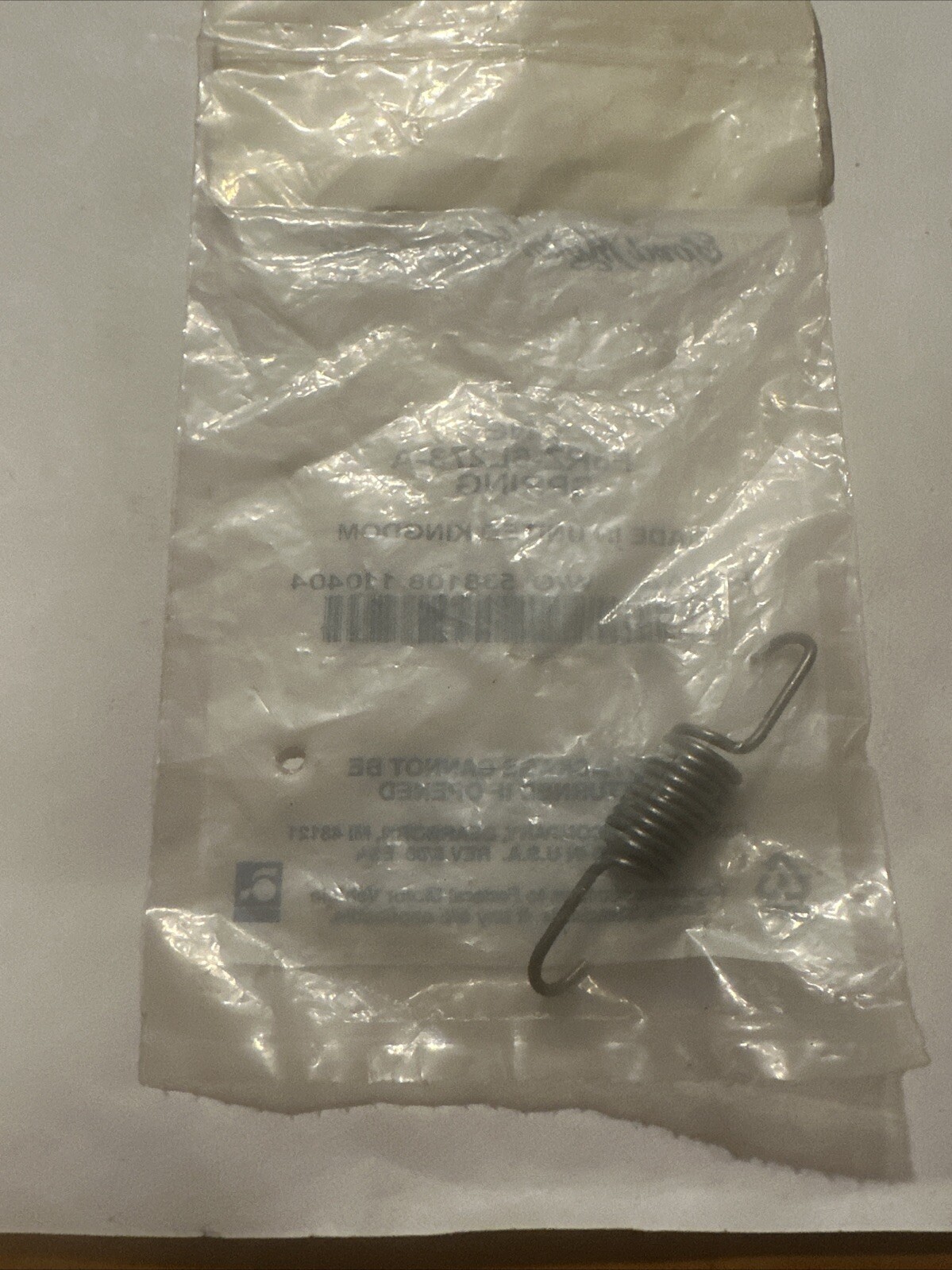 Genuine Ford F5RZ-6L273-A Spring for Timing Belt Tensioner - Image 3