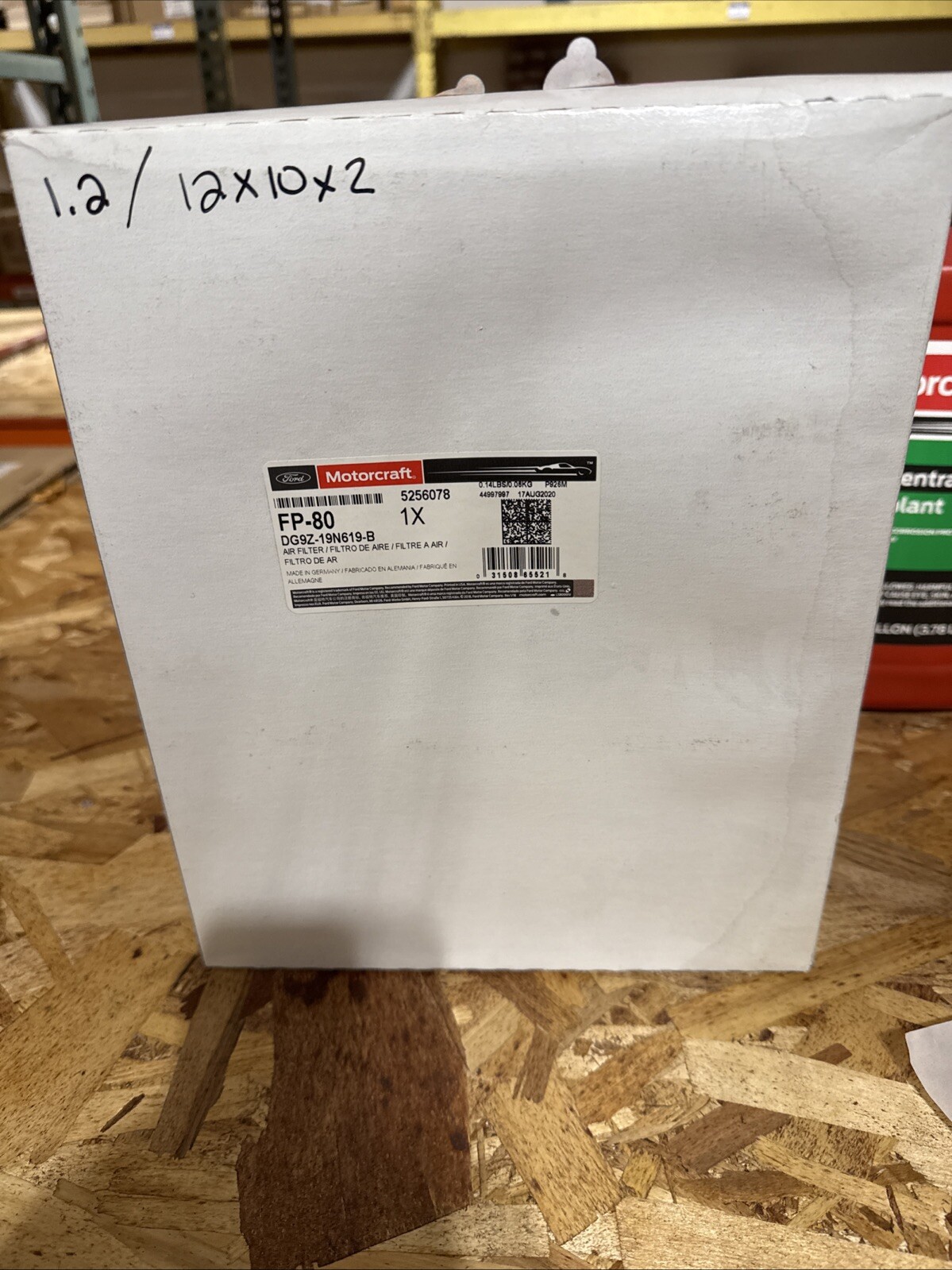 Genuine Ford Filter Odour And Particles DG9Z-19N619-B