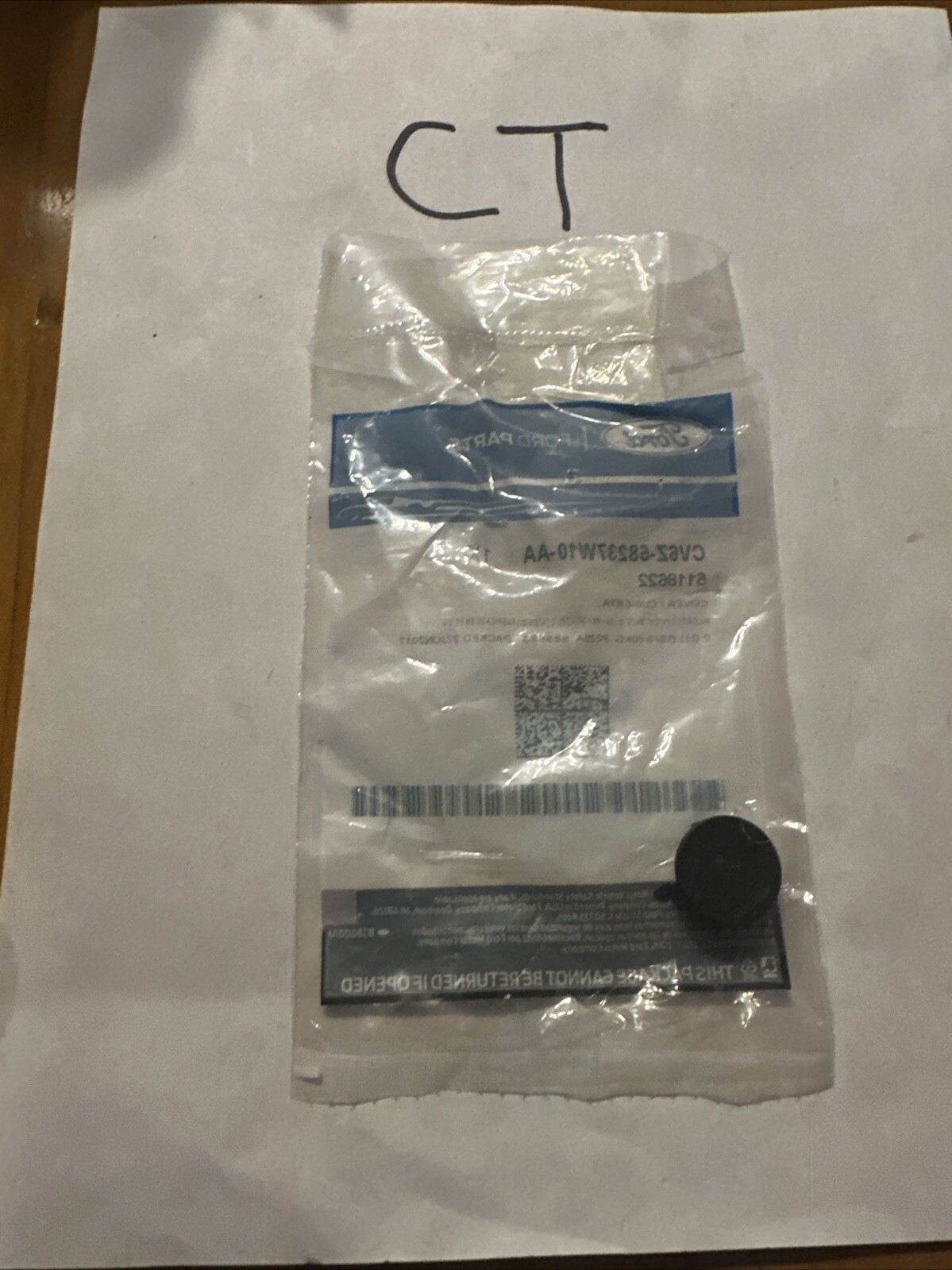 Genuine Ford Handle Inside Cap CV6Z-58237W10-AA - Image 3