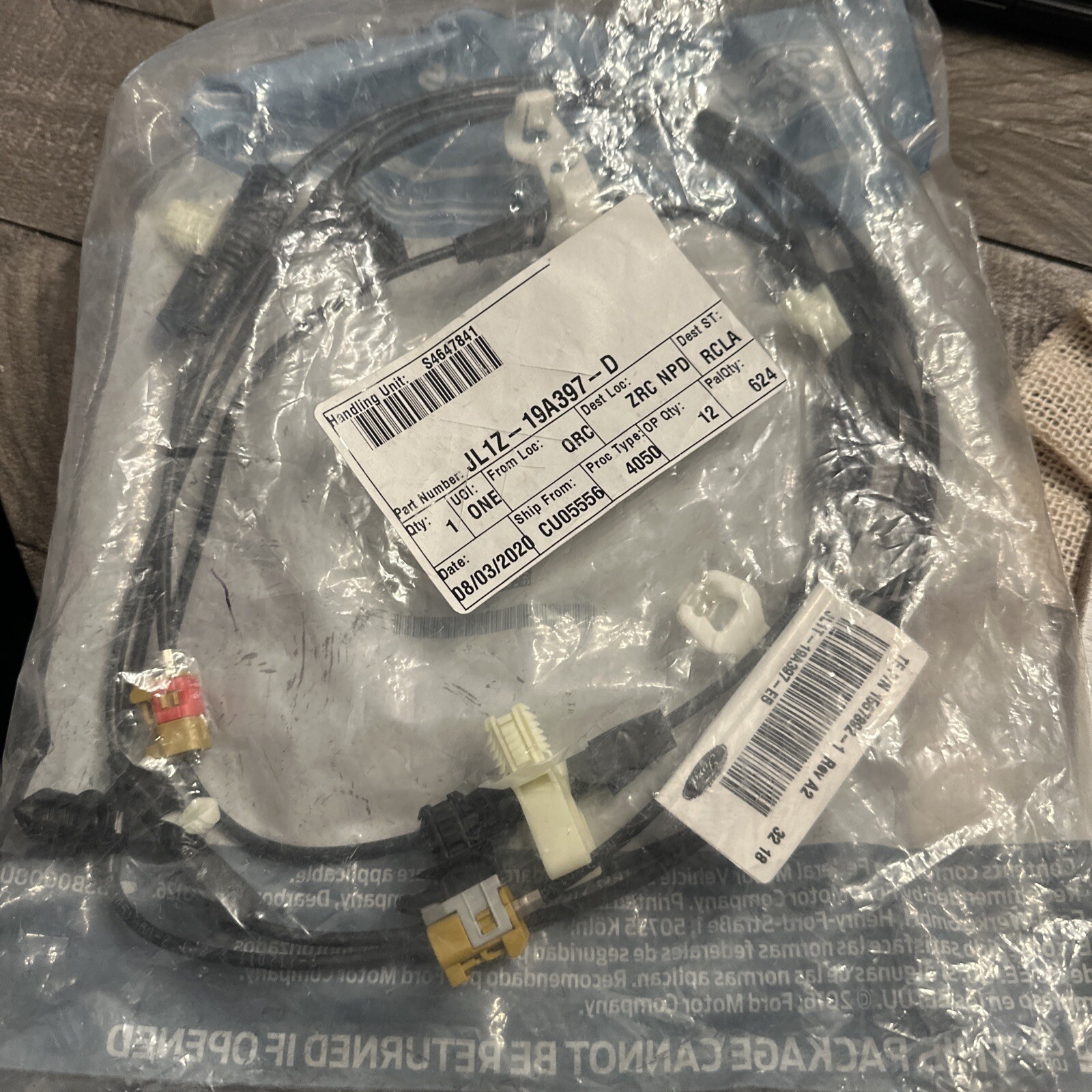 Genuine Ford JL1Z-19A397-D Cable Fits on 2018-2019 Ford Expedition JL1Z19A397D - Image 3