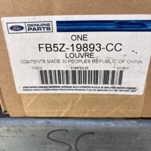 Genuine Ford Louver FB5Z-19893-CC NOS
