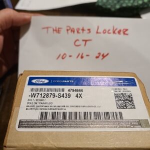 Genuine Ford Lower Insulator Bolt -W712879-S439