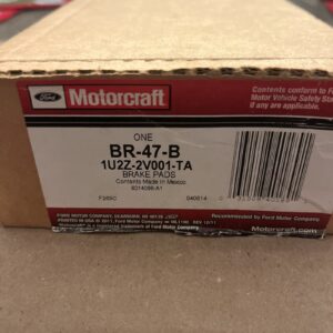 Genuine Ford Motorcraft OEM BR47B 1U2Z-2V001-TA Front Semi Metallic Brake Pads