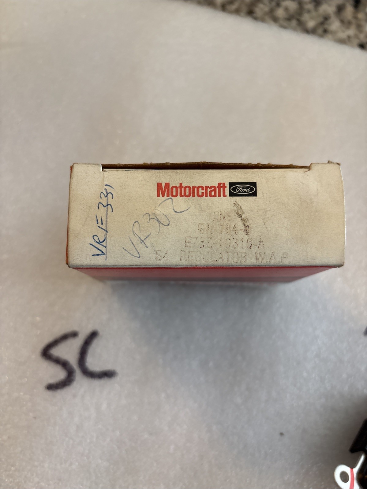 Genuine Ford Motorcraft Voltage Regulator E78Z10316A (eng E73F10316AB)