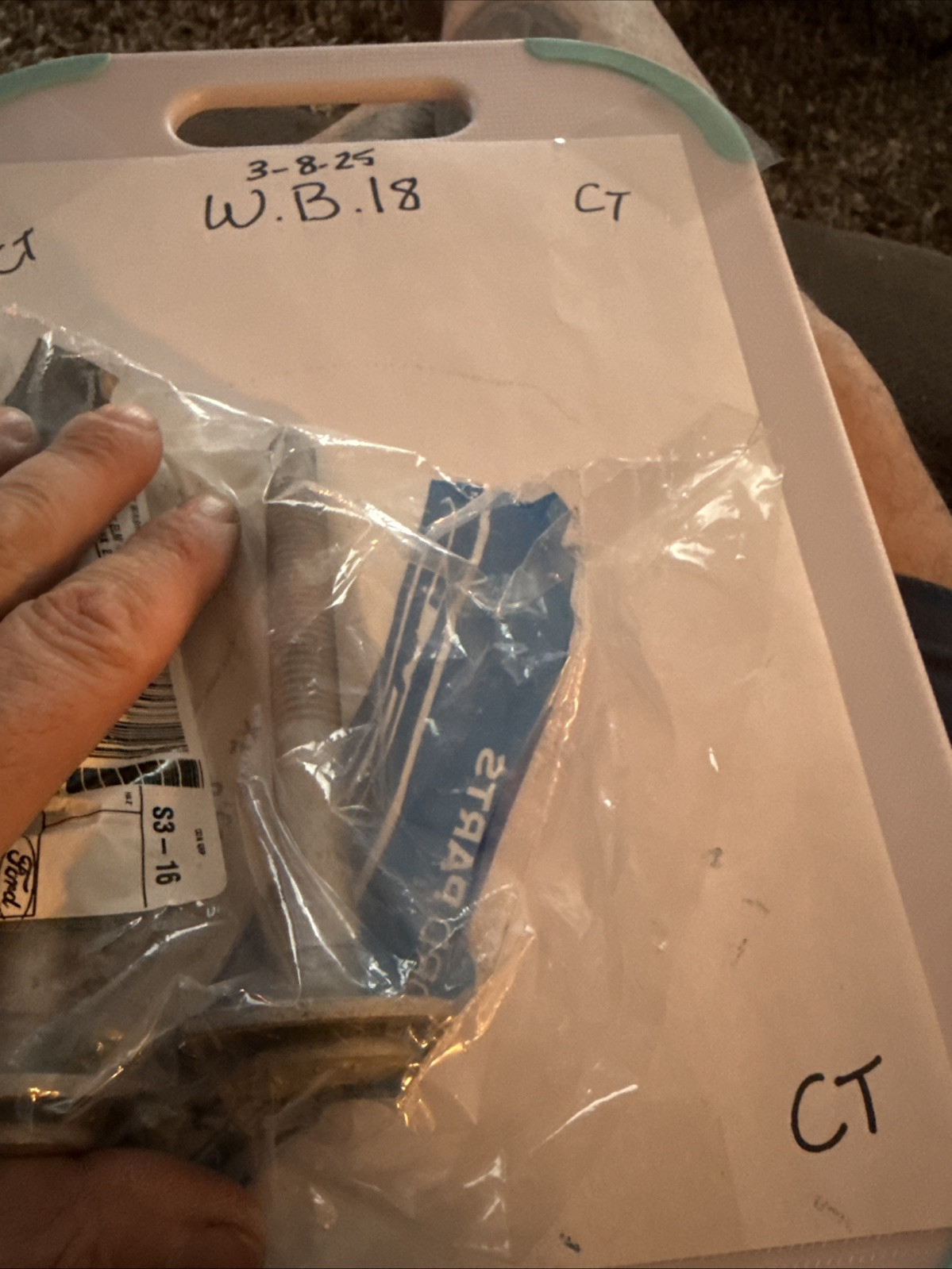 Genuine Ford Mount Bolt (QTY 1) -W714262-S902