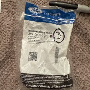 Genuine Ford Mount Plate Screw W710999-S439 Sold 1 Screw Ea