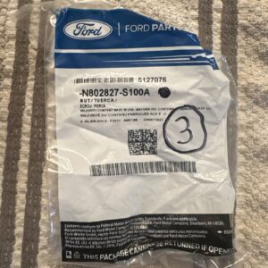 Genuine Ford OE Nut - Hex. - Flanged N802827S100A(3) Nuts