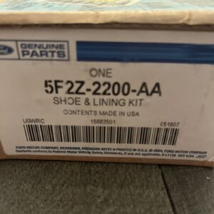 Genuine Ford OEM 5F2Z-2200-AA Kit - Brake Shoe And Lining 2004-2007 NOS