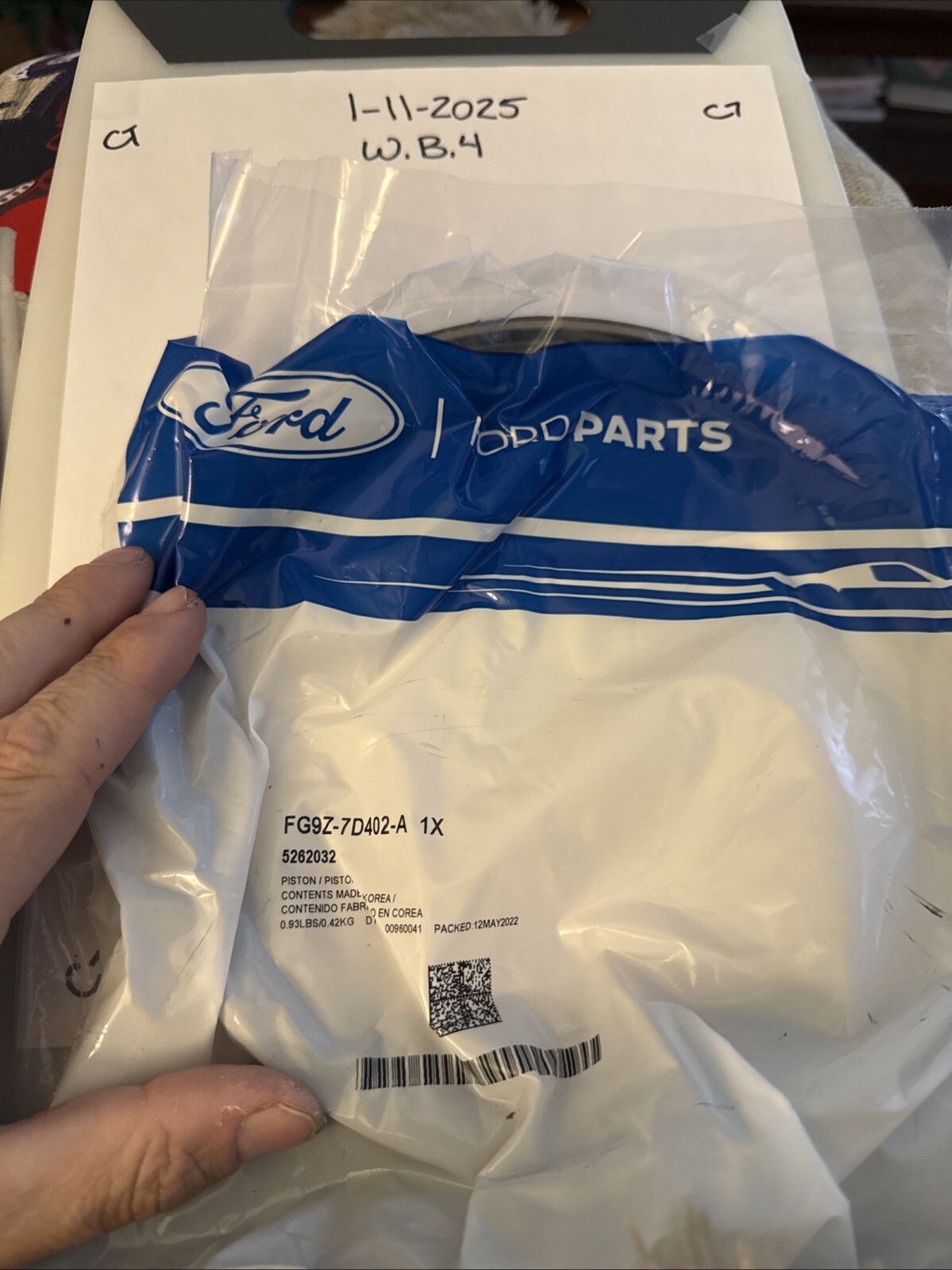 Genuine Ford Piston FG9Z-7D402-A - Image 3