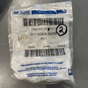 Genuine Ford Side Retainer Bolt *Pack of 2 W716904-S439