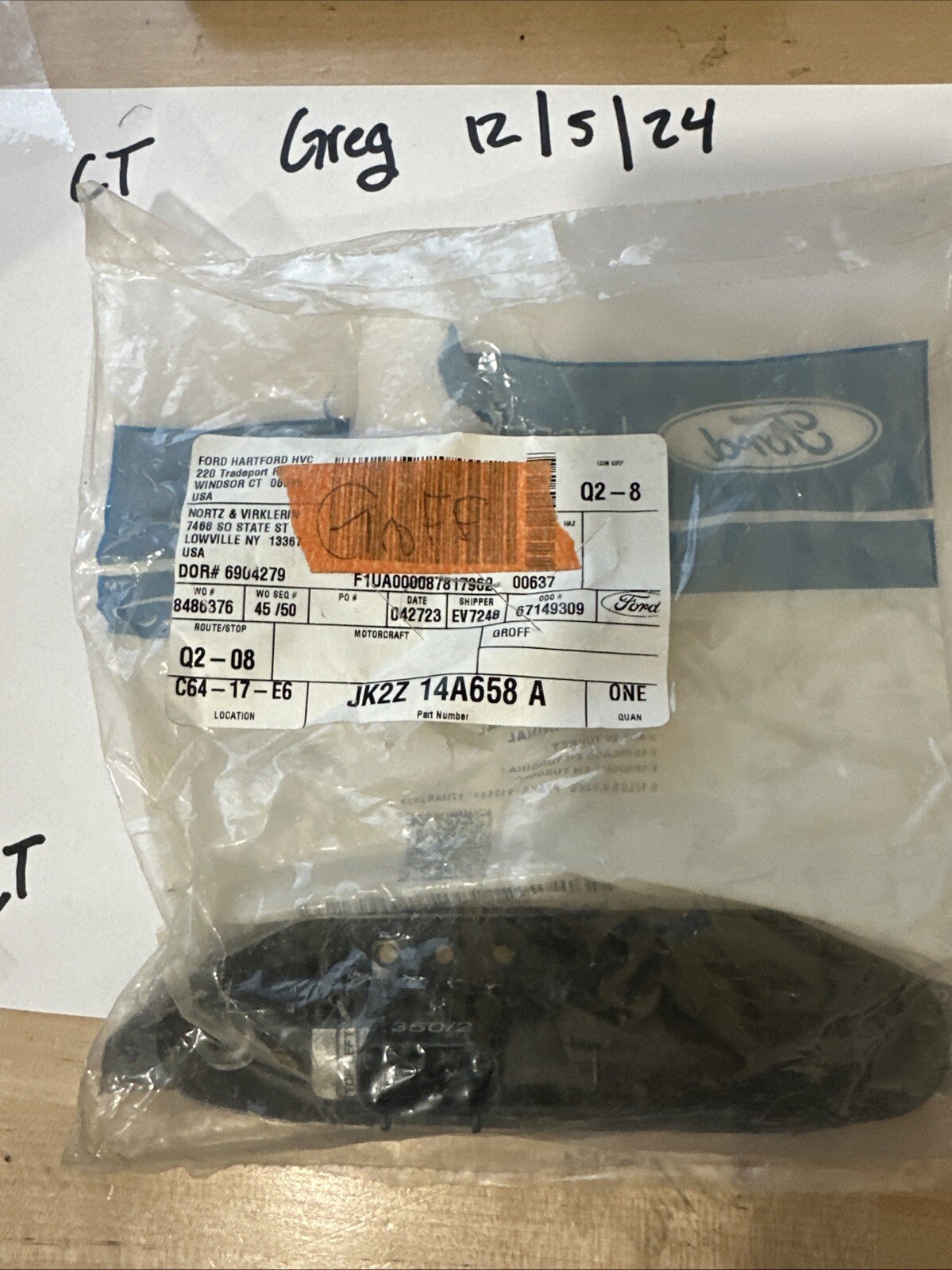 Genuine Ford Terminal JK2Z-14A658-A