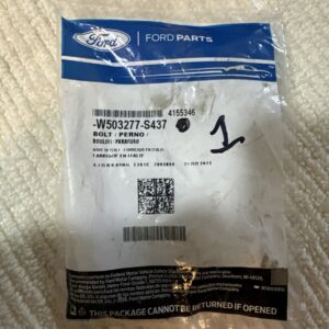 Genuine Ford Thermostat Outlet Bolt W503277-S437