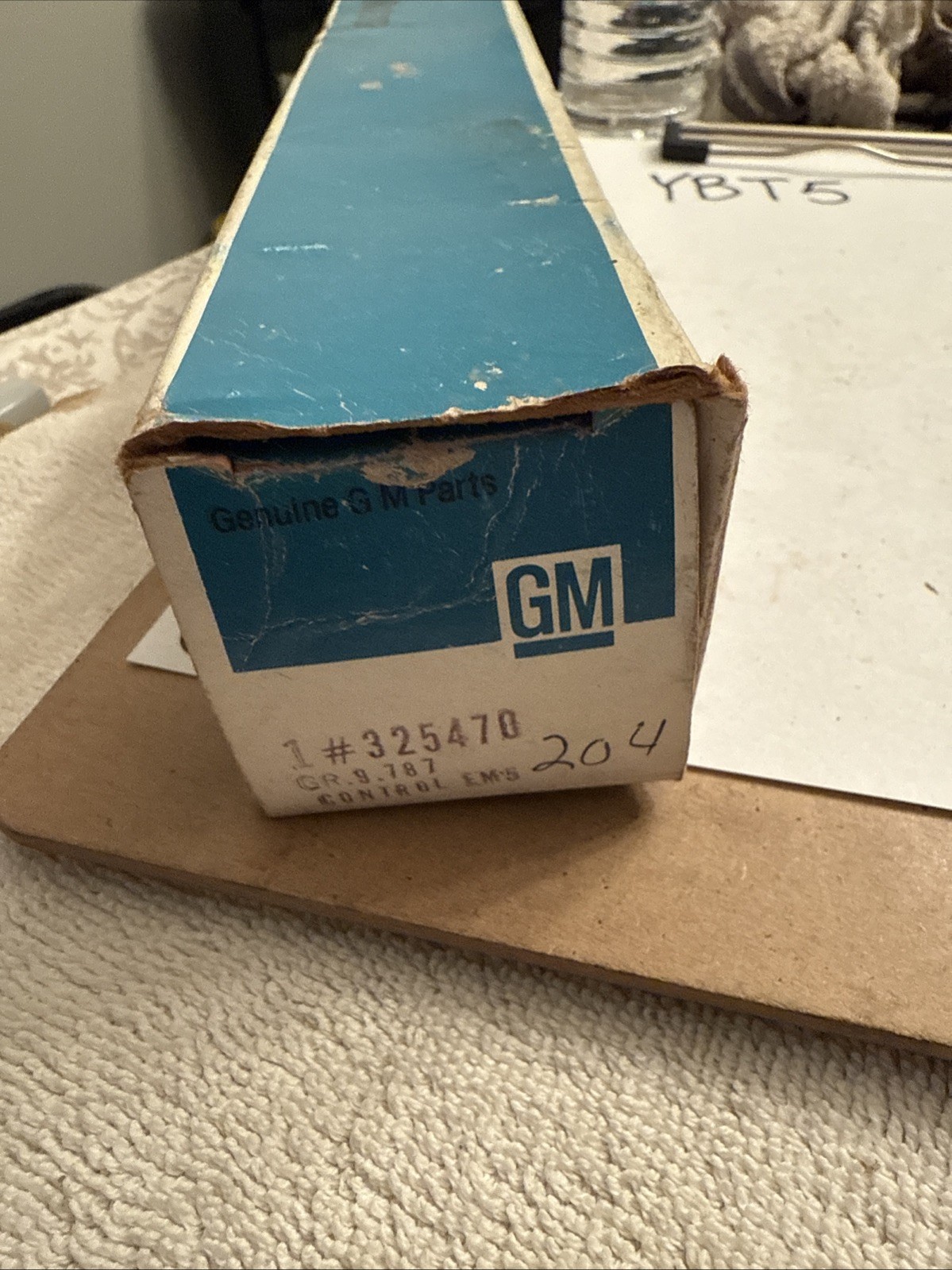 Genuine GM 1973 1974 medium duty air control vent cable 325470 C 40 C 50 Nos - Image 3