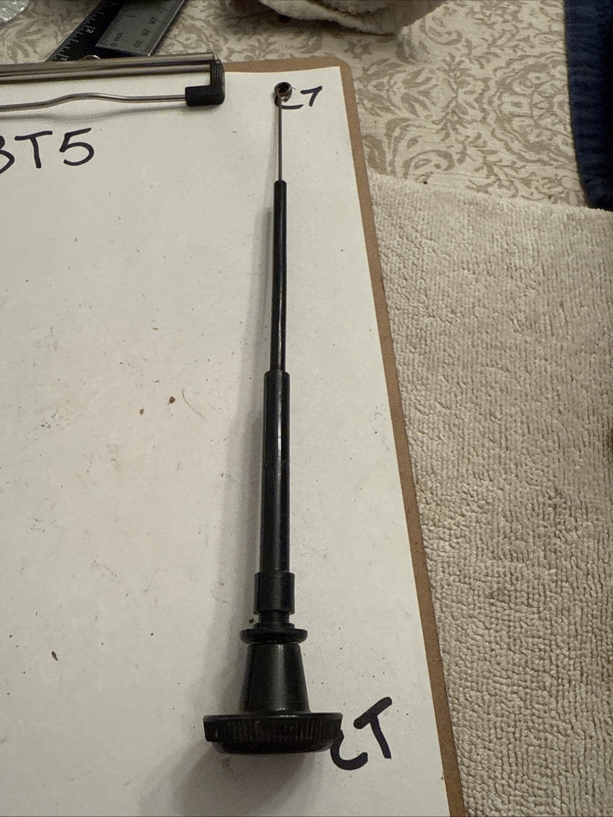 Genuine GM 1973 1974 medium duty air control vent cable 325470 C 40 C 50 Nos - Image 4