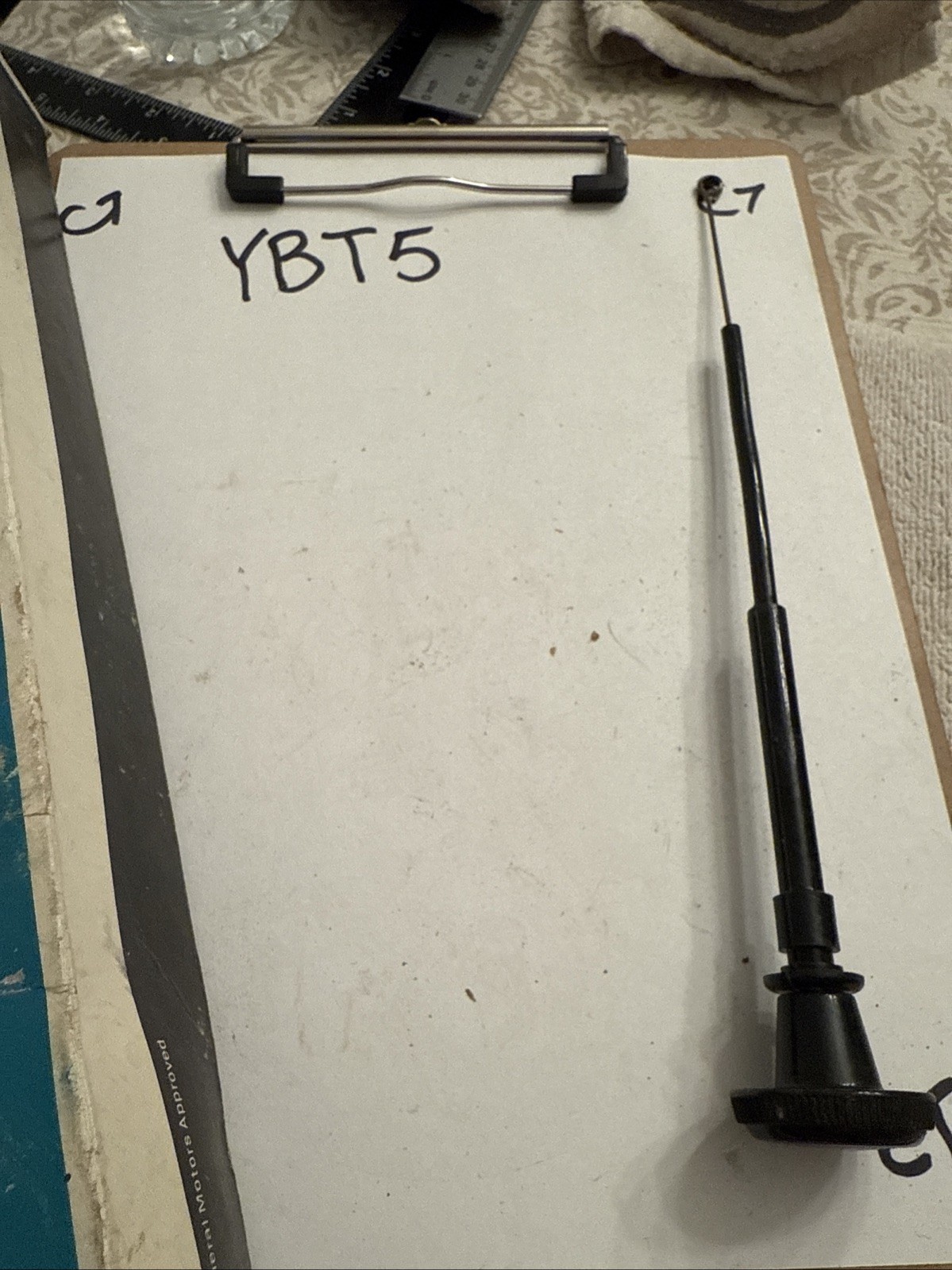 Genuine GM 1973 1974 medium duty air control vent cable 325470 C 40 C 50 Nos - Image 5