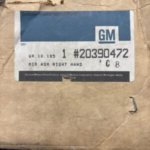Genuine GM 20390472 Mirror Assembly