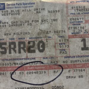 Genuine GM Delco OEM 22048310 Windshield Wiper Linkage for 85-05 NOS