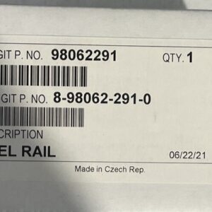 Genuine GM Driver Side Fuel Injector Fuel Return Hose 98062291