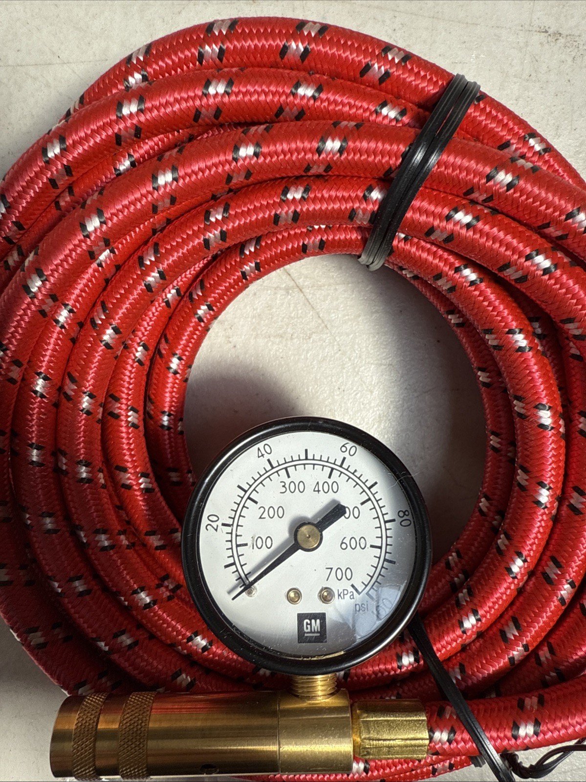 Genuine GM Factory Air Hose With Tire Pressure Gauge - Image 3