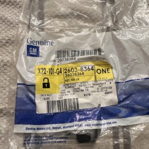 Genuine GM Ignition Key 26038364