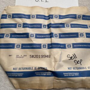 Genuine GM NOS Gasket 2019948 Sold Individually (1) Gasket